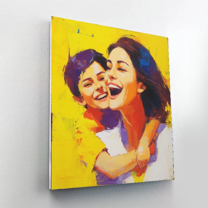 Harmonies Of Laughter Painting Number Kit