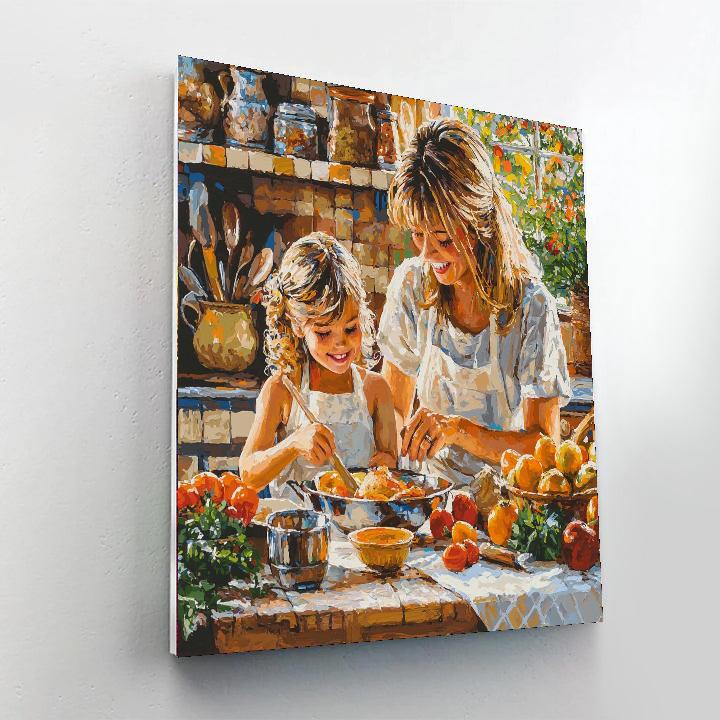 Mother’s Culinary Secrets DIY Paint By Numbers