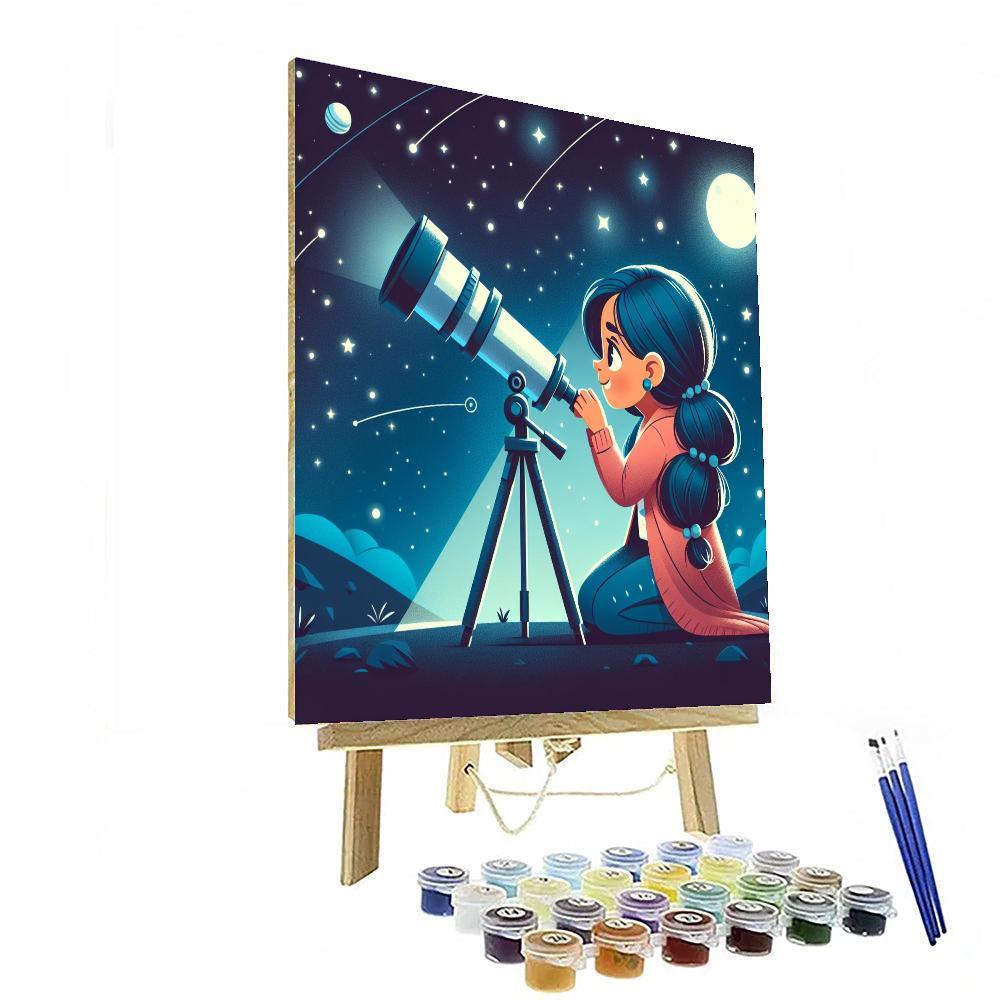 Celestial Stargazing Quest Numbered Painting Kits