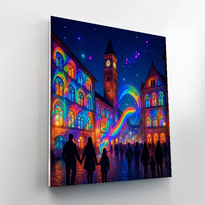 Norrköping Lights Festival - Sweden Paint By Numbers Art
