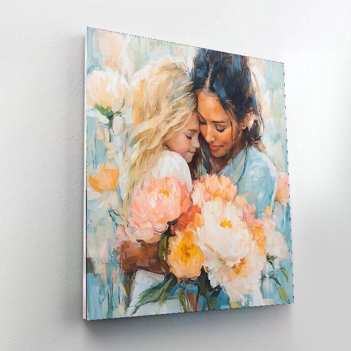 A Mother's Embrace Paint By Number