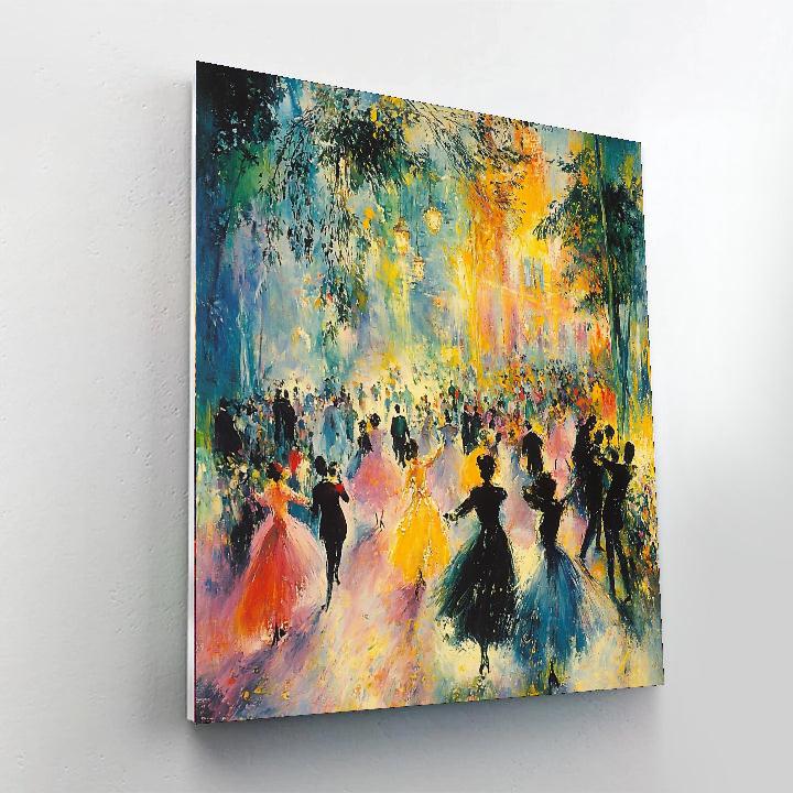 Edgar Degas Inspired Dreaming In Color  DIY Paint By Numbers