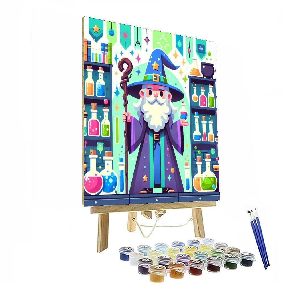 Magic Potion Alchemy Paint By Numbers Art
