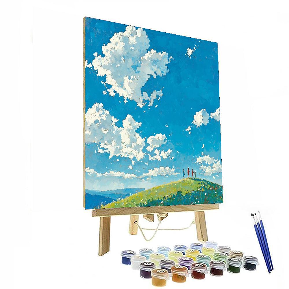 Pondering Clouds Paint By Numbers Kits