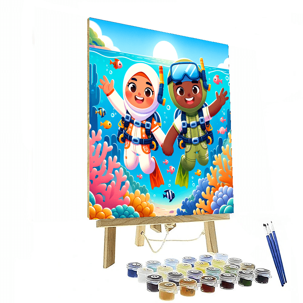 Undersea Explorers Paint By Numbers Art