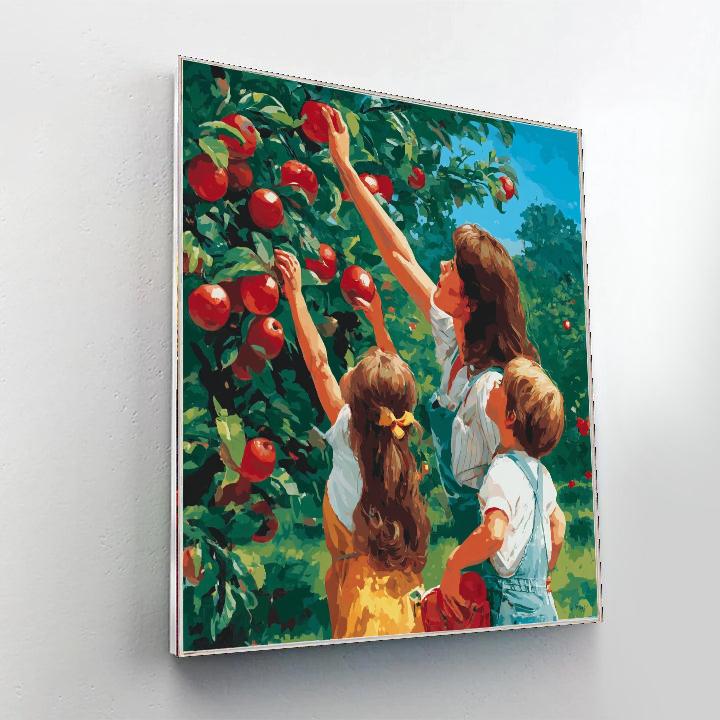 Joy In The Orchard DIY Paint By Numbers