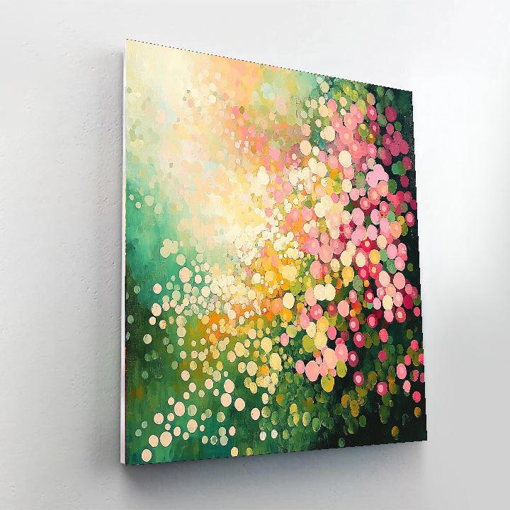 Georges Seurat Inspired Infinite Bloom  Paint By Number