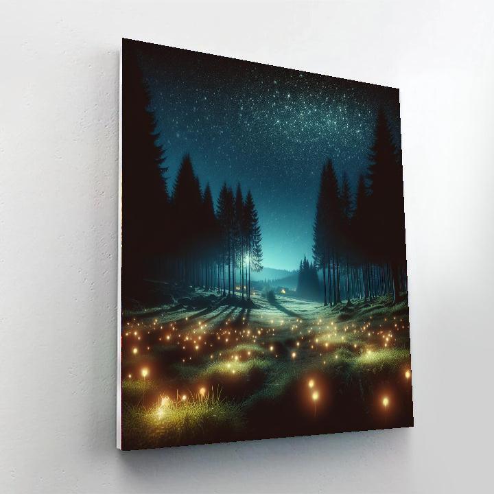 Enchanting Starry Glade Numbered Painting Kits