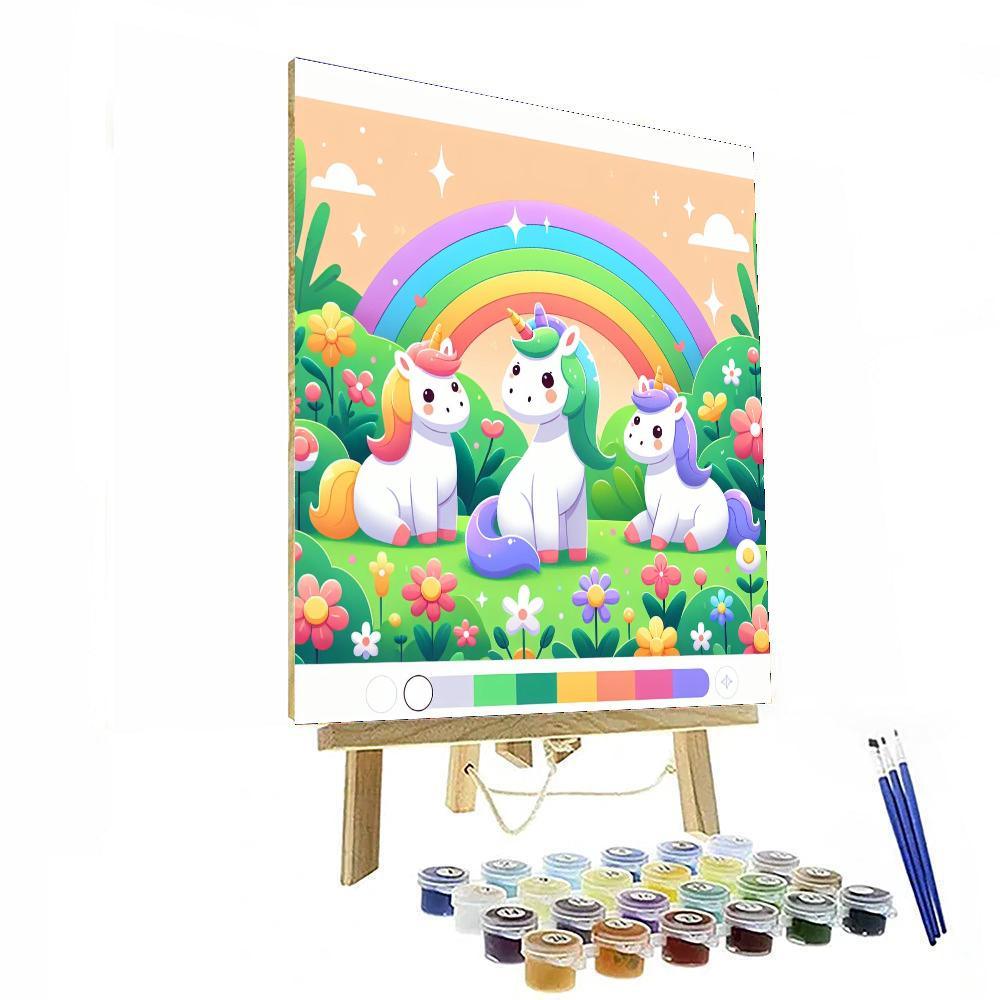 Mystic Unicorn Sanctuary Paint By Numbers Kits