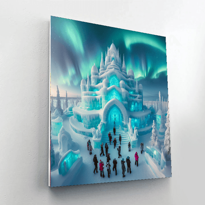 Icehotel Winter Festival - Jukkasjärvi, Sweden Paint By Number