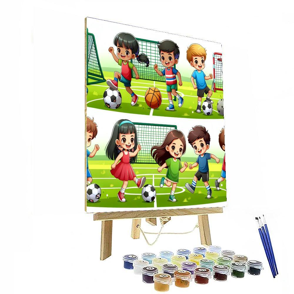 Sports Heroes Paint By Number