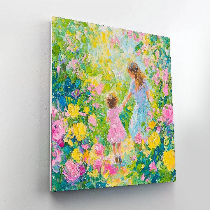 In The Heart Of The Garden Number Painting