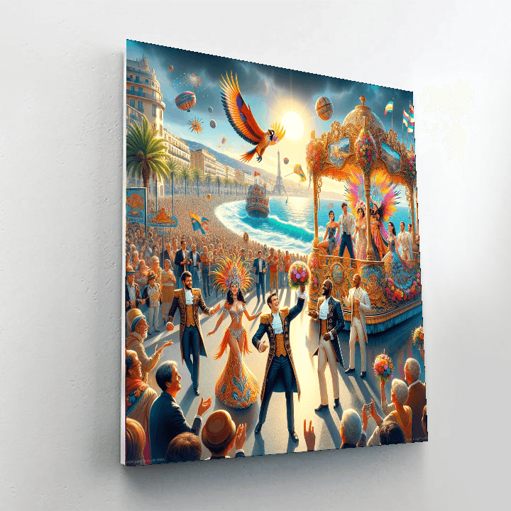 Carnival Of Nice - France Paint By Number