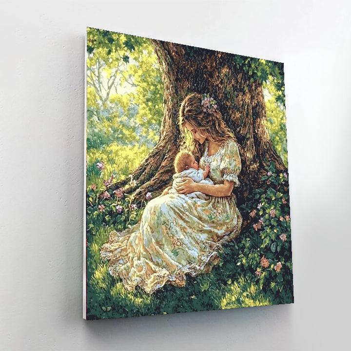 Nestled In Nature Painting Number Kit
