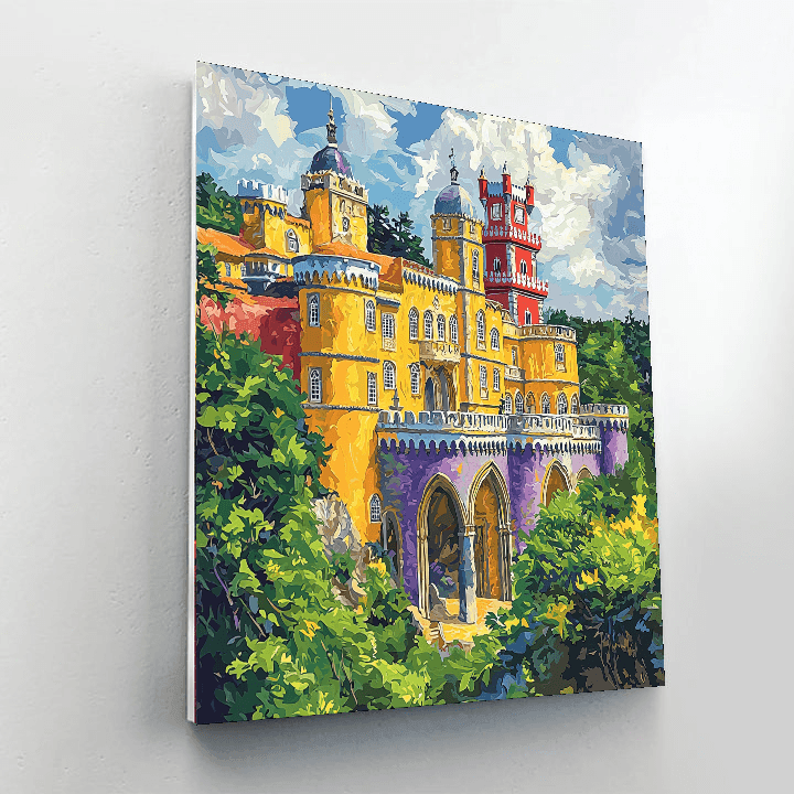 Pena Palace - Sintra Paint By Numbers