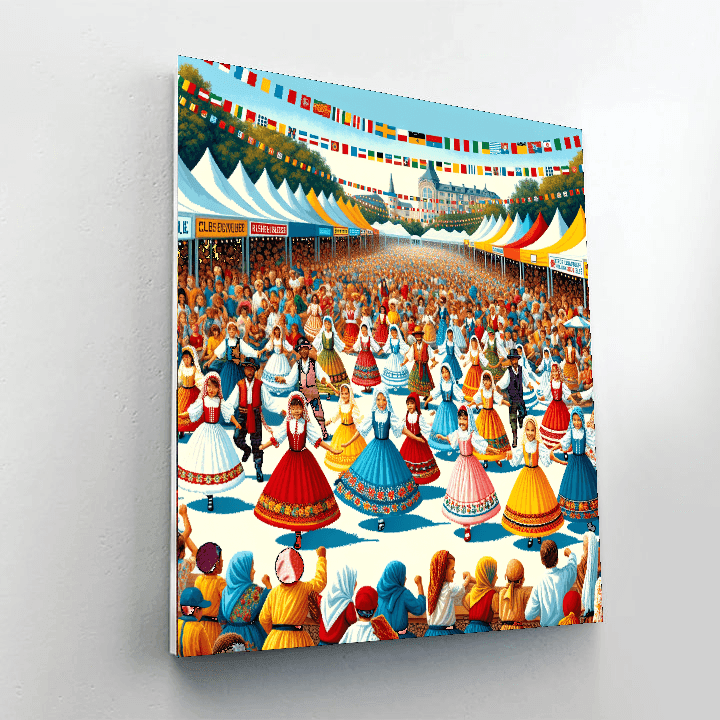 Yi Lan International Children's Folklore & Folkgame Festival - Yilan, Taiwan Paint By Number