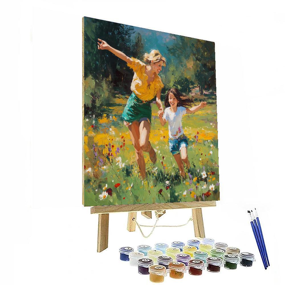 An Afternoon In The Sun DIY Paint By Numbers