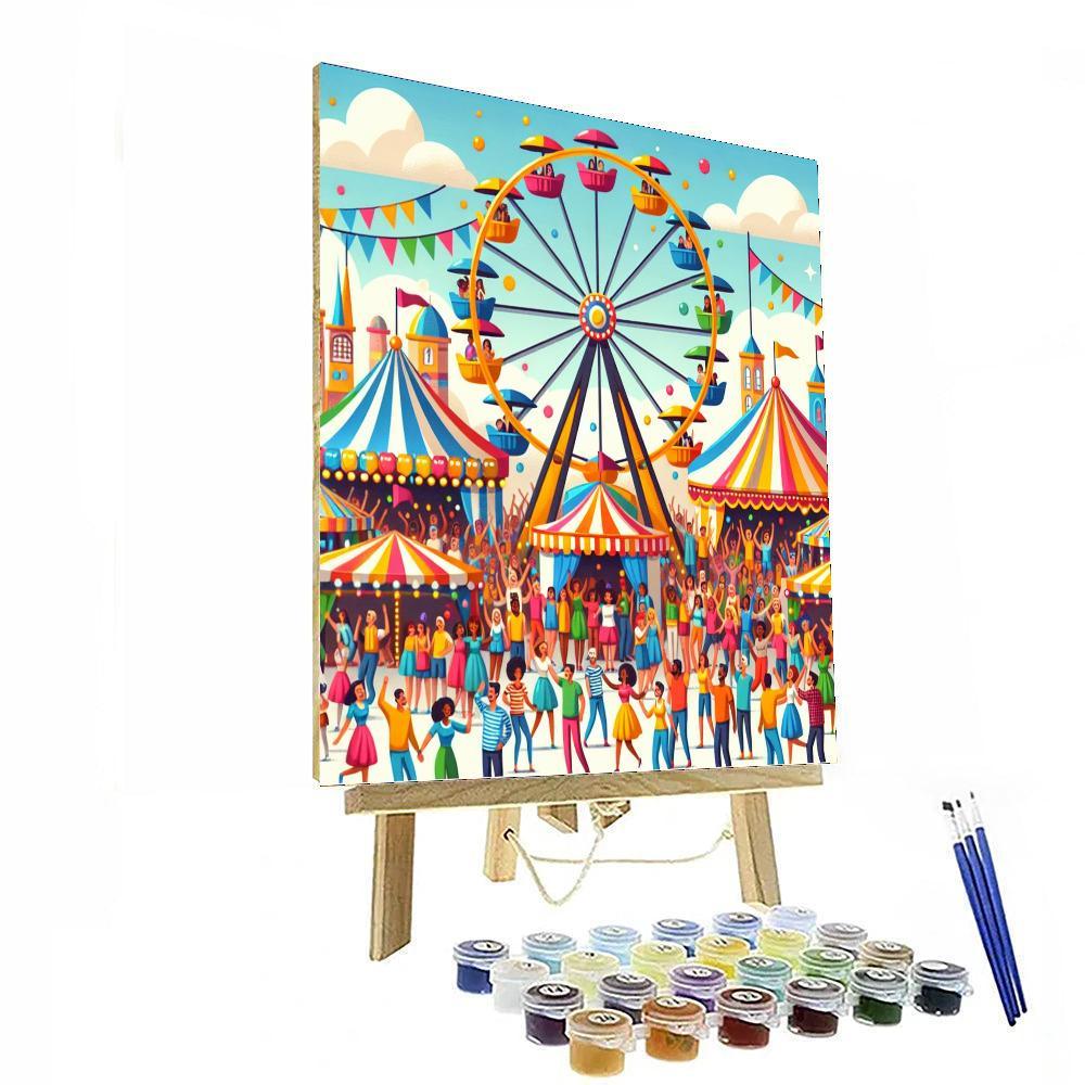 Magic Carnival Paint By Numbers Kits