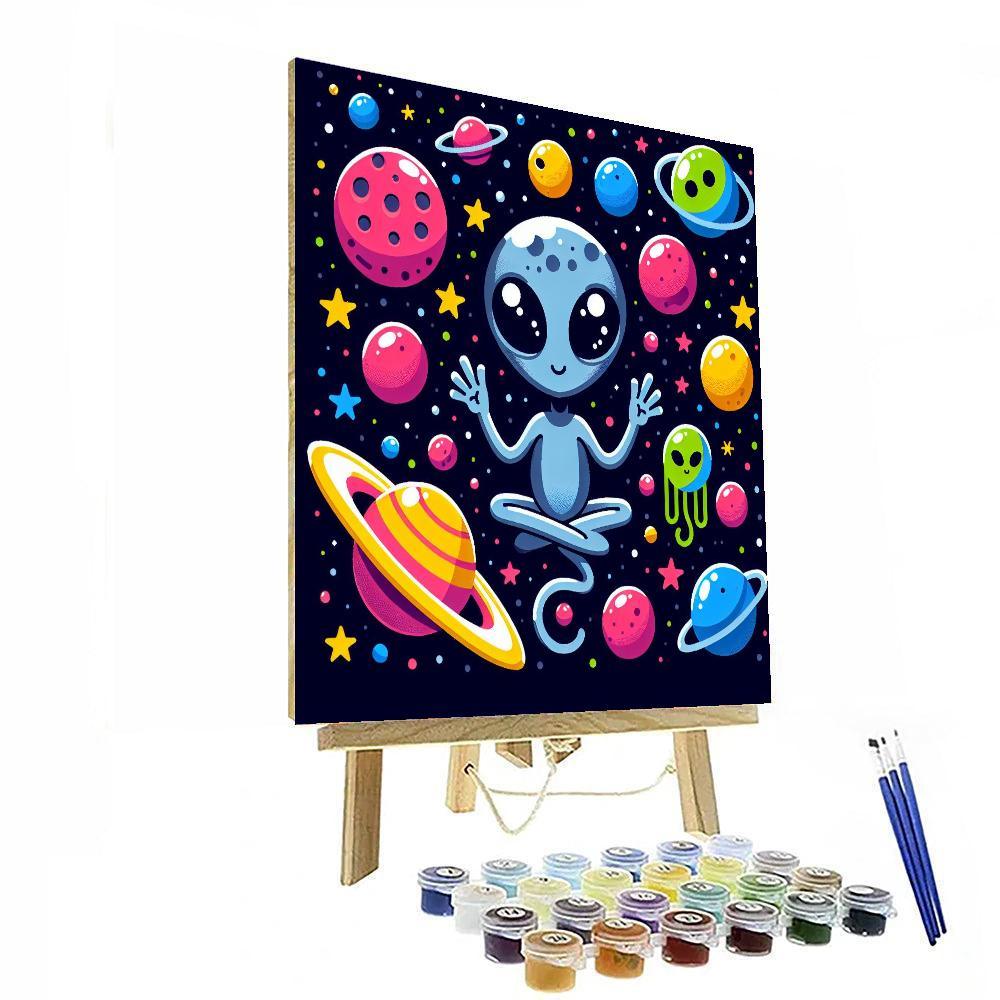 Cosmic Critters Paint By Color