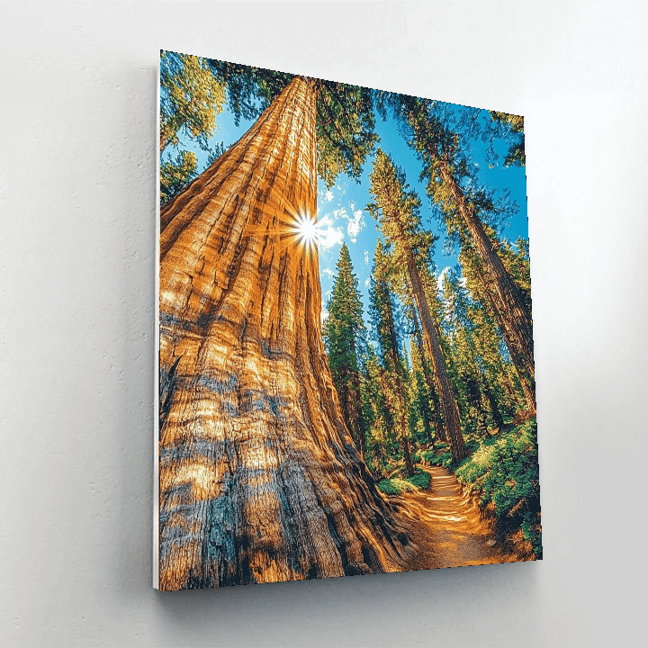 Sequoia National Park - California Numbered Painting Kits