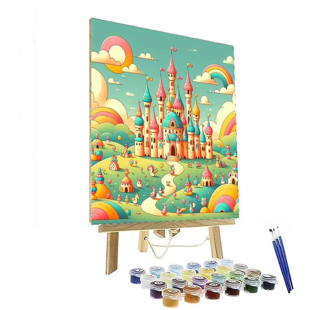 Dreamy Castle Retreat Paint By Numbers Kits