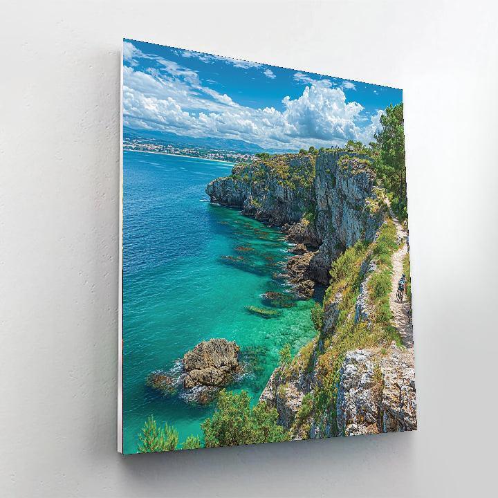 Cascais Coastal Path Painting Number Kit