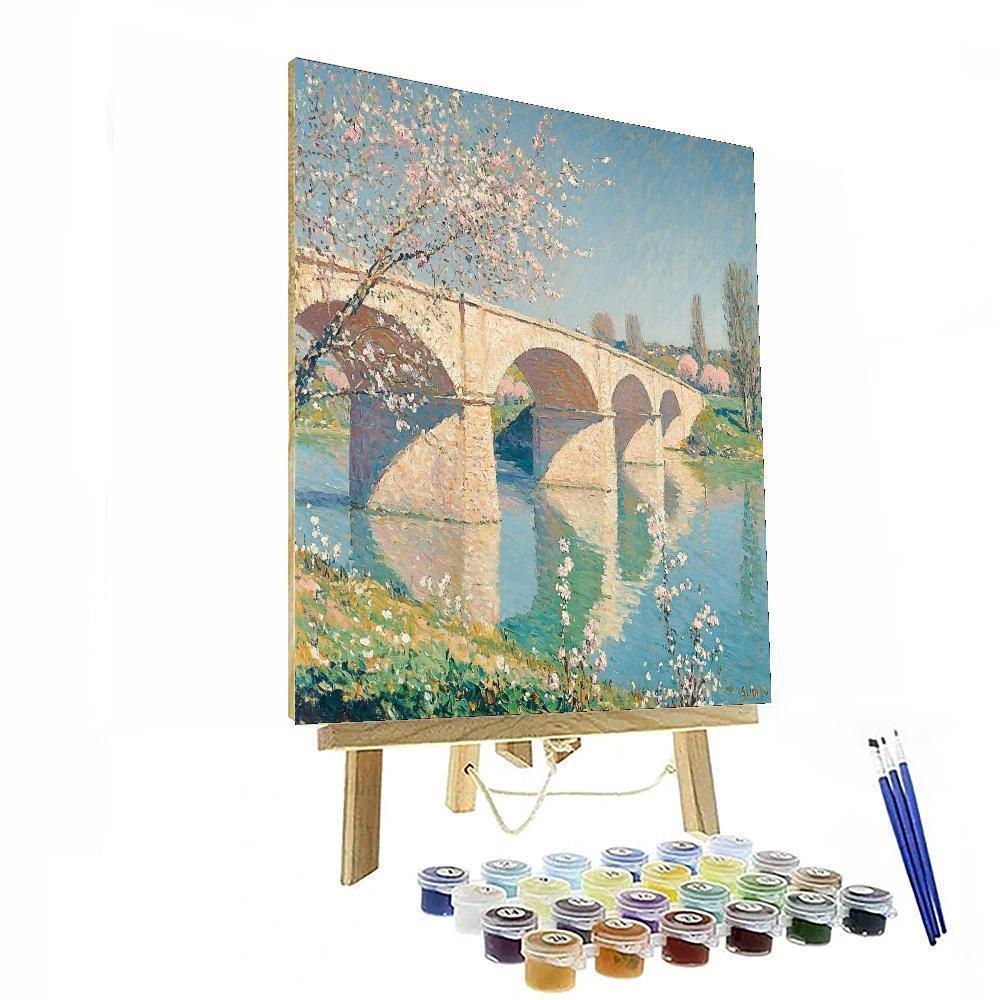 Alfred Sisley Inspired Serene Spring Blooms  Painting By Numbers Kit