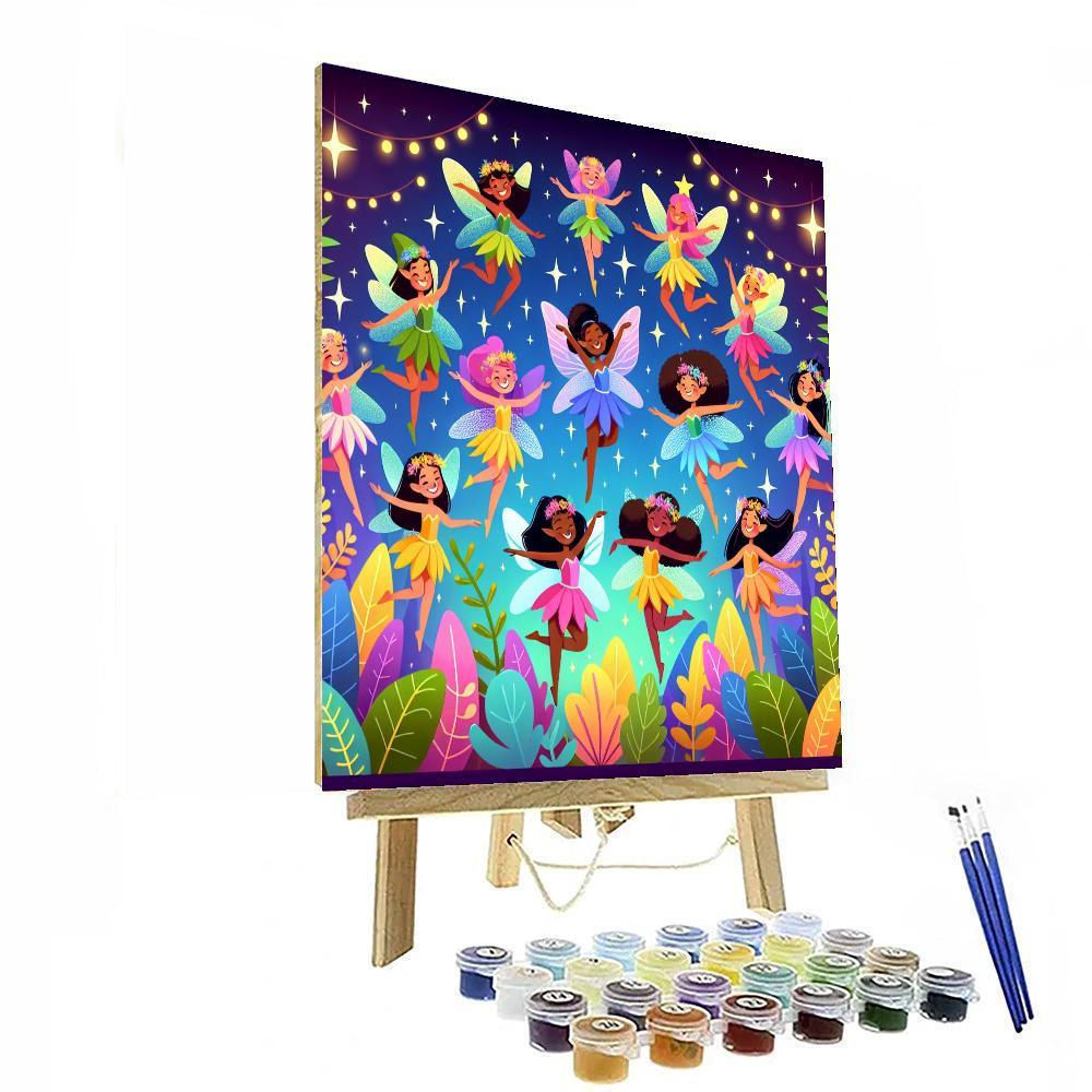 Enchanted Fairy Dance Paint By Numbers Art