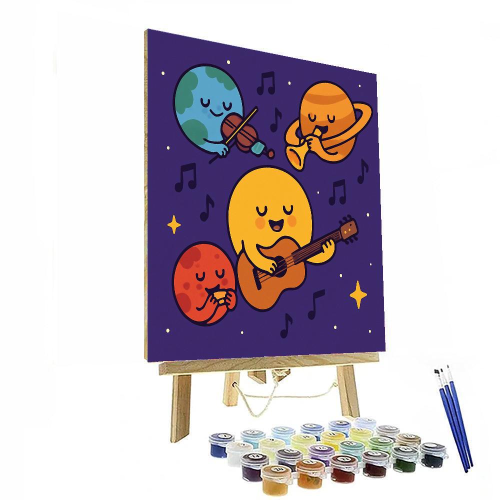 Space Symphony Numbered Painting Kits