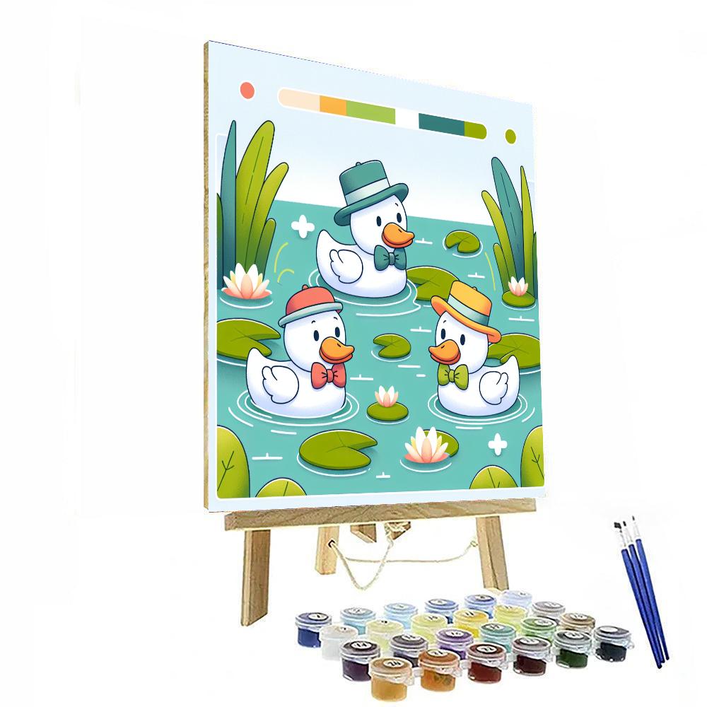 Dapper Ducks Paint By Numbers Kits