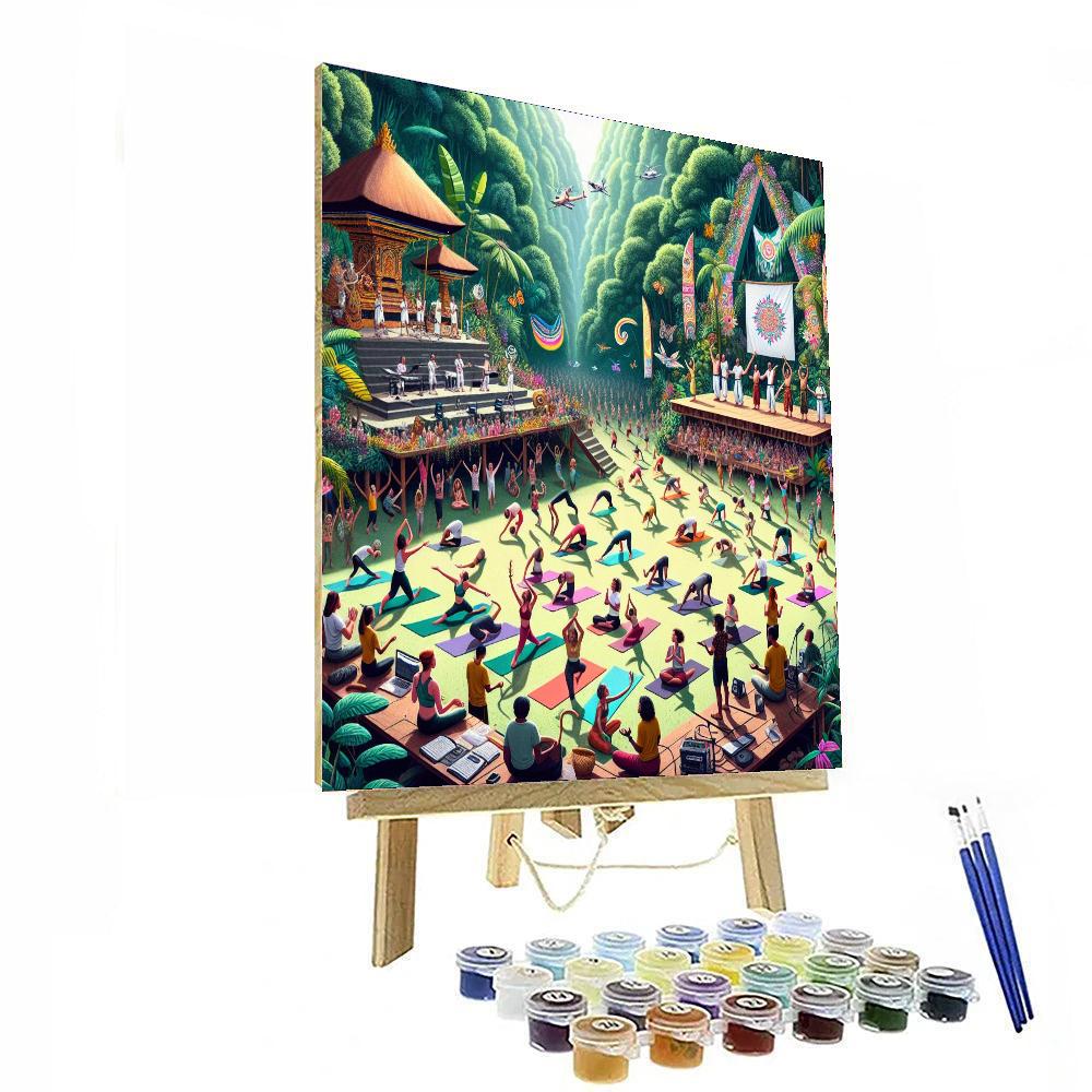 Bali Spirit Festival Number Painting