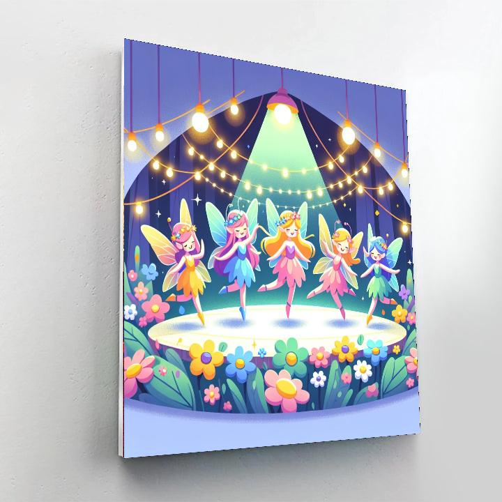 Playful Fairy Festival Paint By Numbers