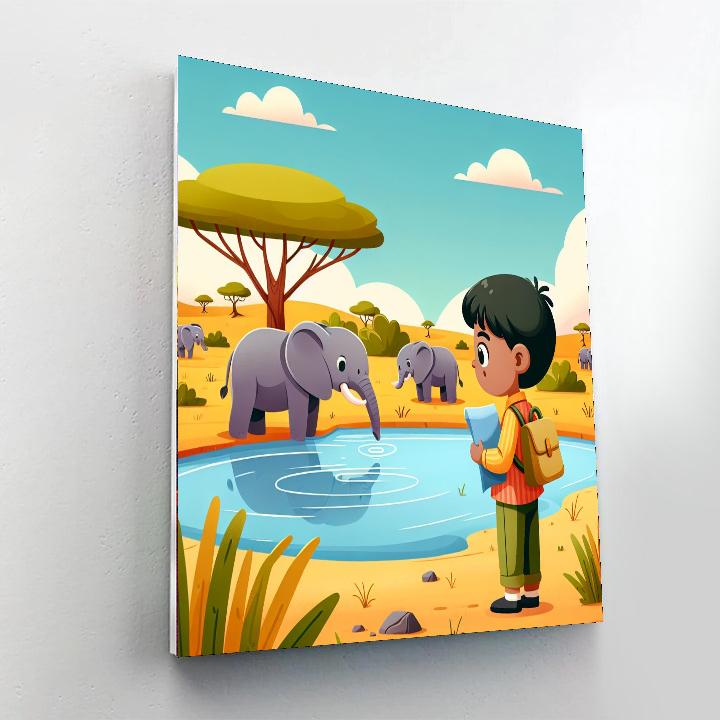 Safari Conservation Expedition Paint By Numbers Kits