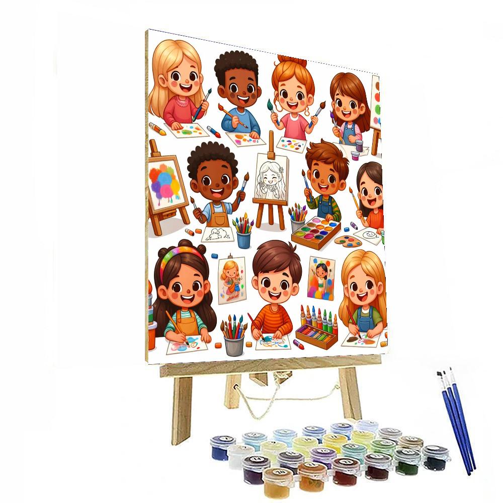 Creative Artists Numbered Painting Kits