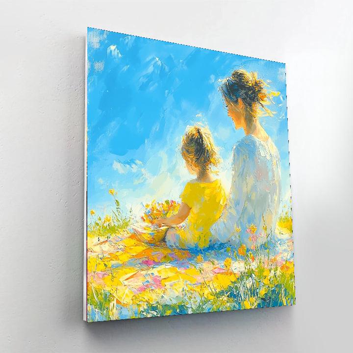 A Warm Embrace In The Sun Paint By Numbers Kits