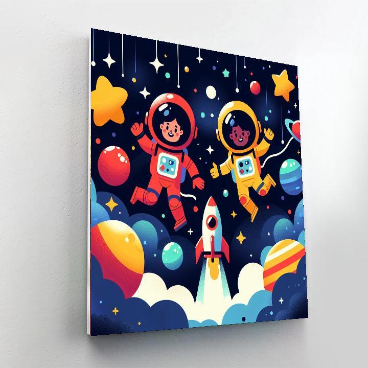 Space Explorers Expedition Painting By Numbers Kit