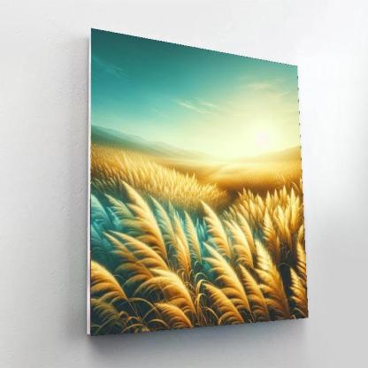 Sunkissed Landscape Paint By Number
