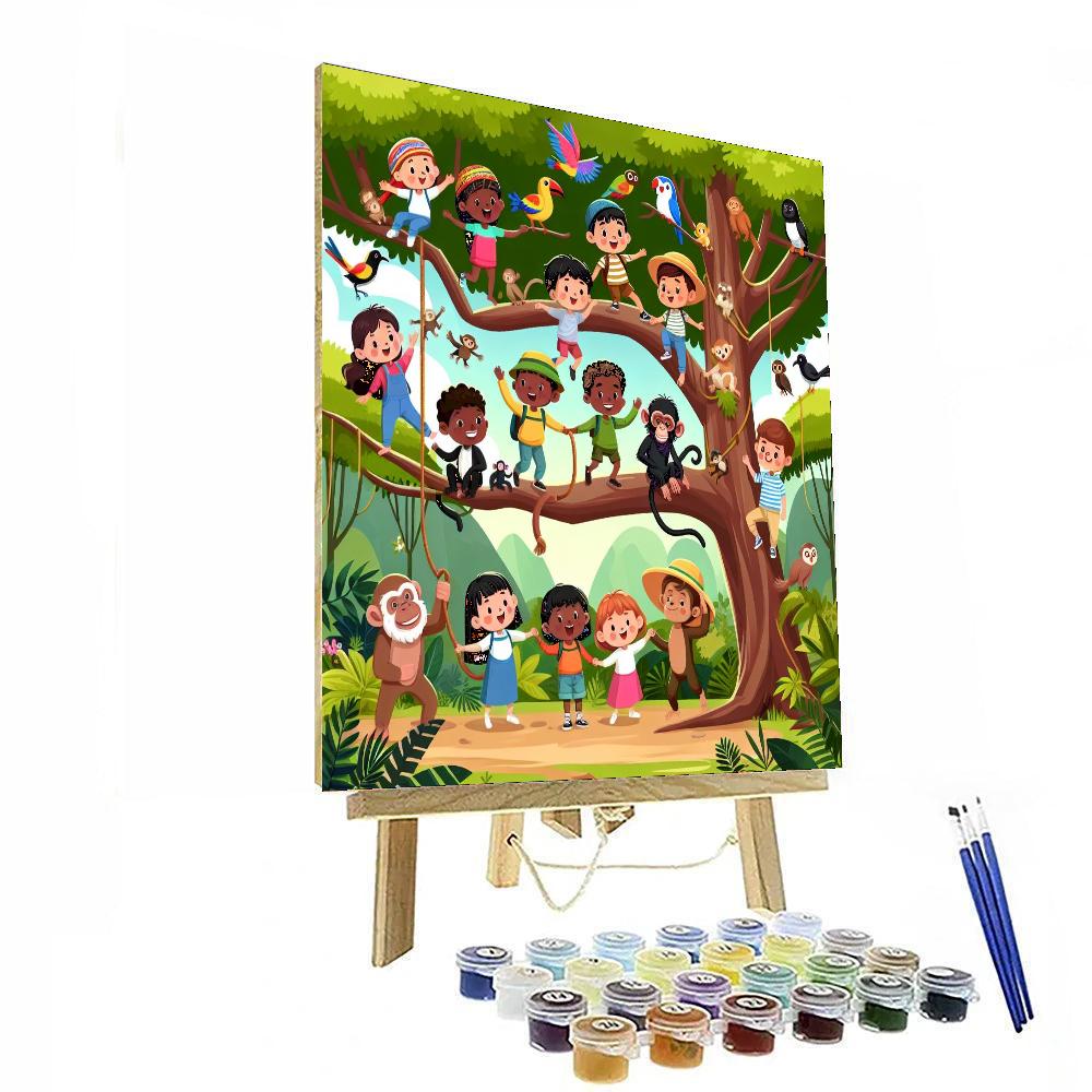 Treetop Explorers Paint By Numbers