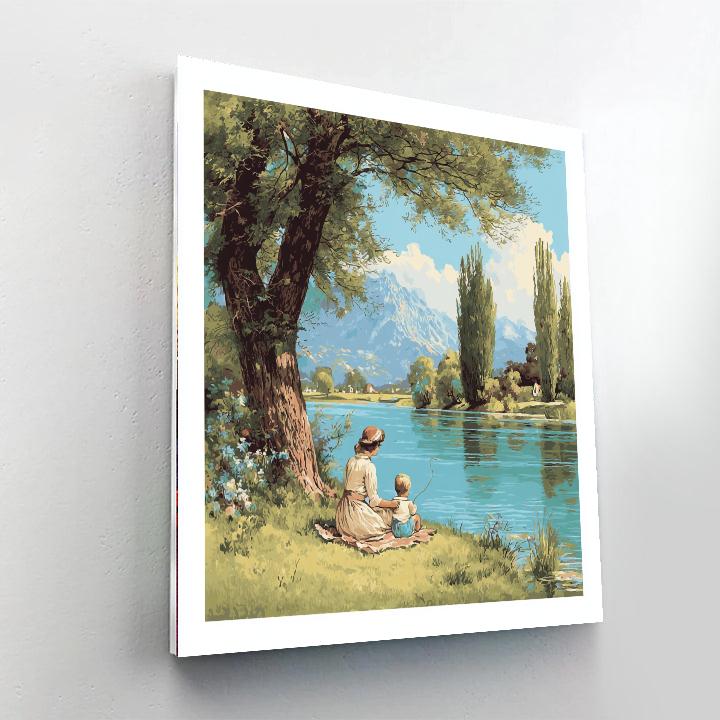 Mother’s Nature Retreat Painting Number Kit