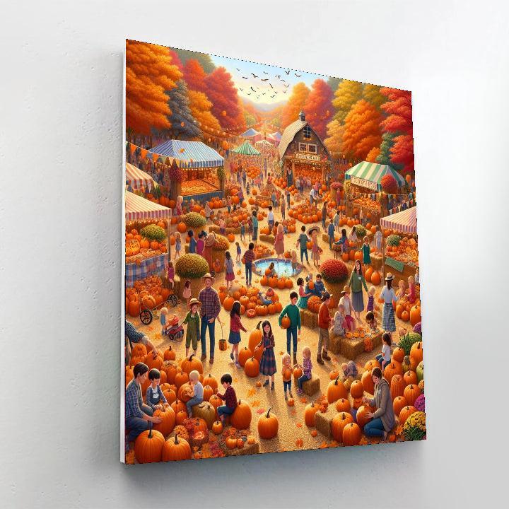 Pumpkin Festival - United States Paint By Numbers Kits