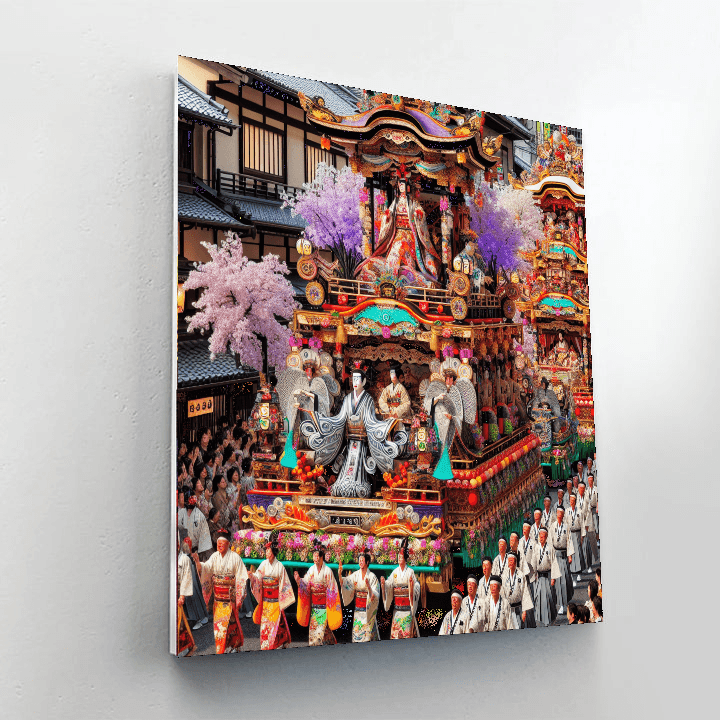 Kansai Yamaboko Junko - Japan Painting Number Kit