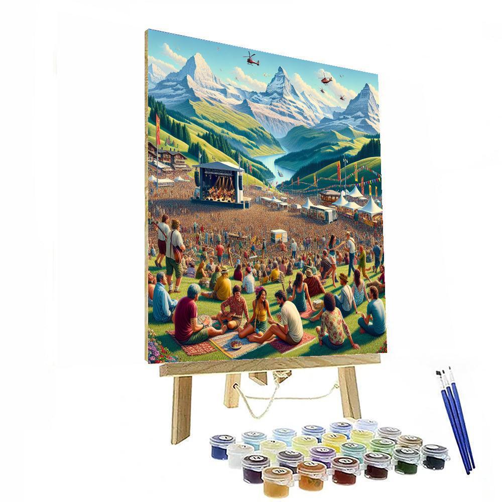 Gurten Festival - Bern, Switzerland Paint By Numbers Kits