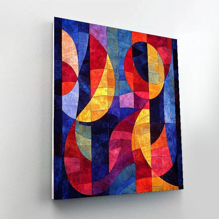 Paul Klee Inspired Rhythms Of Sound  Painting Number Kit