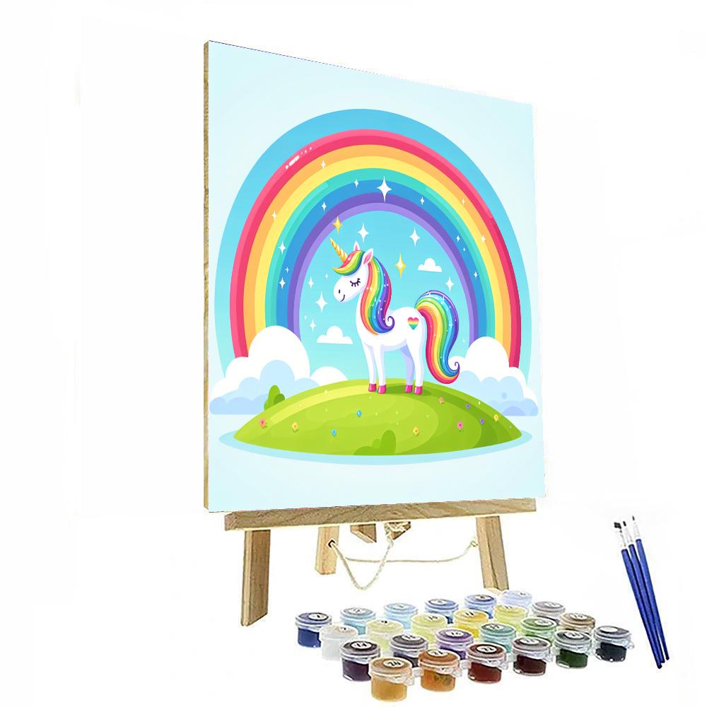 Royal Unicorn DIY Paint By Numbers