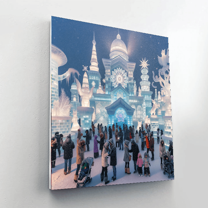 Sapporo Snow Festival - Hokkaido Numbered Painting Kits