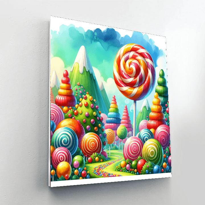 Adventures In Candyland Paint By Numbers Kits