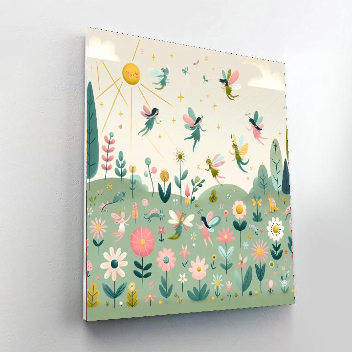 Mystical Meadow Revelry Paint By Numbers Art