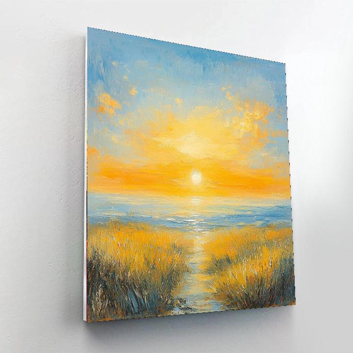 Edgar Degas Inspired Shimmering Horizons  Paint By Numbers Kits