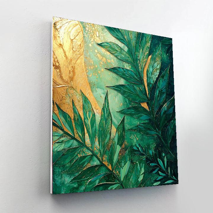 Gustav Klimt Inspired Luminescent Nature  Paint By Numbers Art