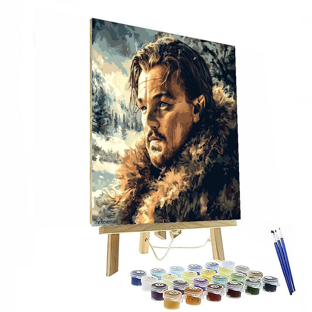 Leonardo Dicaprio: The Relentless Voyager Of Dreams Painting Number Kit
